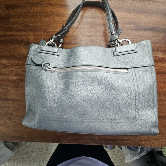 Coach Gray Shoulder Bag - Picture 3 of 4